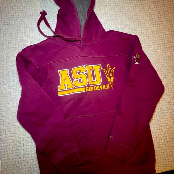 ASU sun devils under Armour storm hoodie. Gently used. - Picture 1 of 1